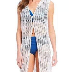 Contours swimming cover up by Coco Reef White